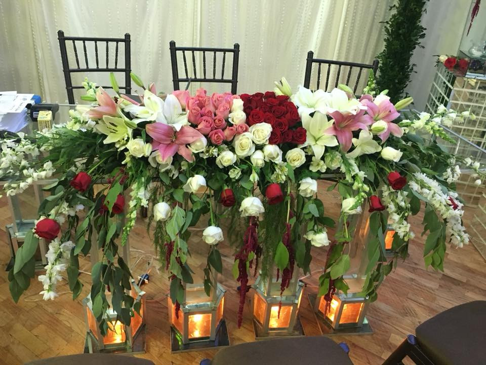 Mesa  principal boda