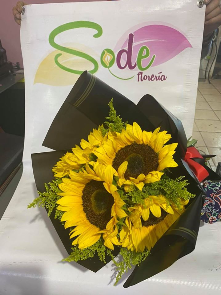 Bouquet de girasoles