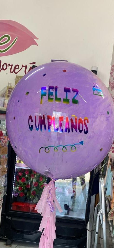 Globos  Con  helio  jumbo