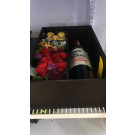 caja  con  vino